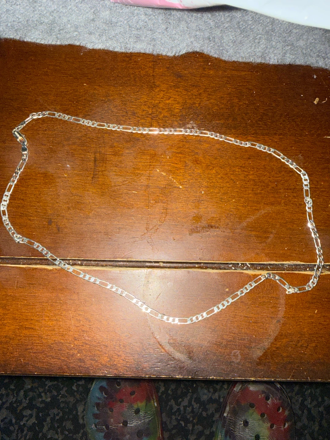 Men’s sliver necklace size 16 inch or 18 inch sliver 9.25 - photo 2