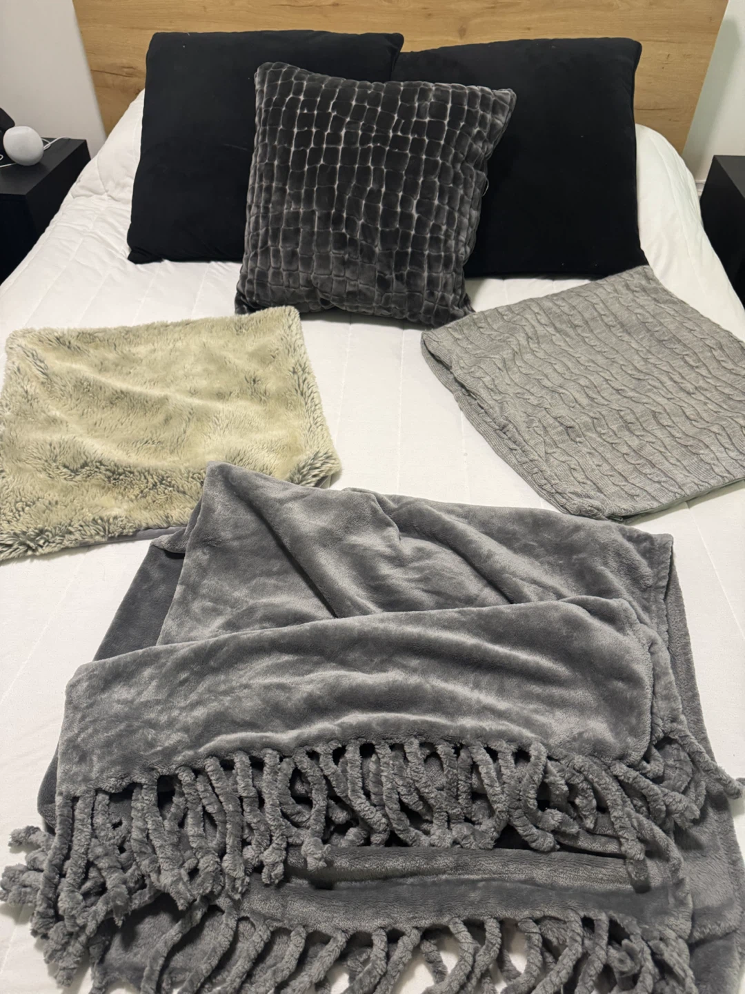 HomeSense & IKEA Decorative Pillow and Throw Set