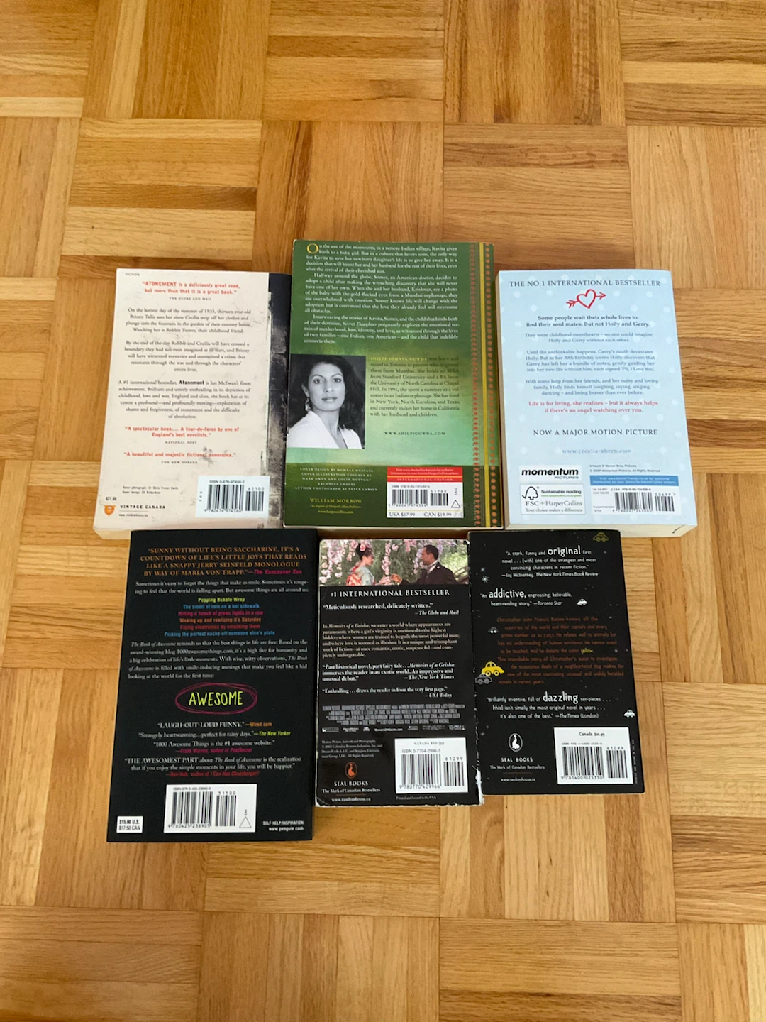 International Bestseller Book Bundle of 6 Softcover Novels - photo 2