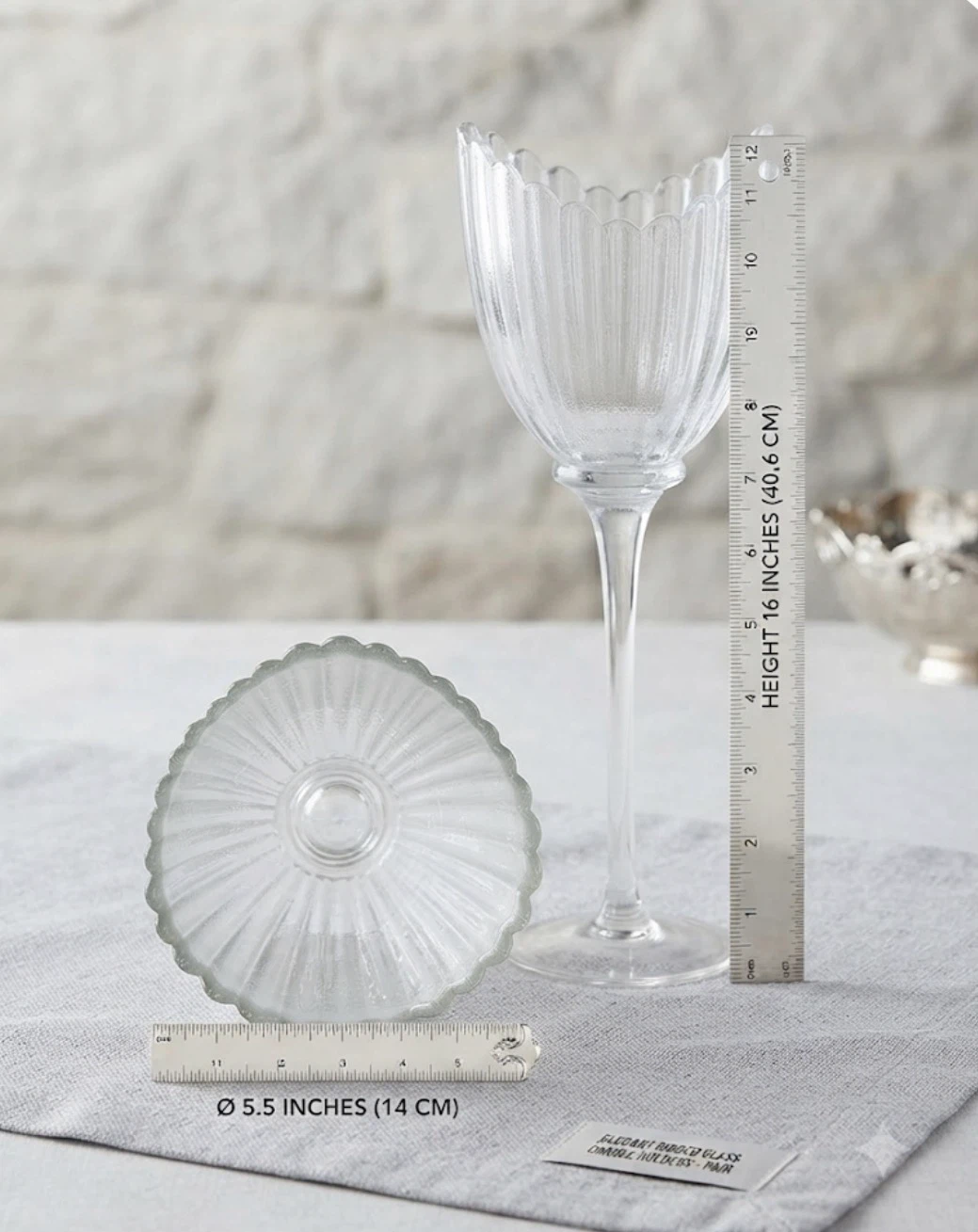 Luxury Tulip-Style Glass Tealight/LED Candle Stands - photo 2