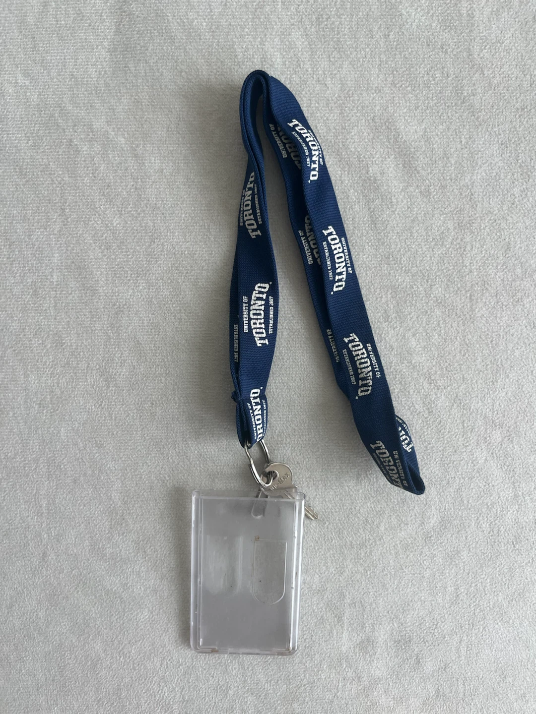 University of Toronto Lanyard with ID Holder