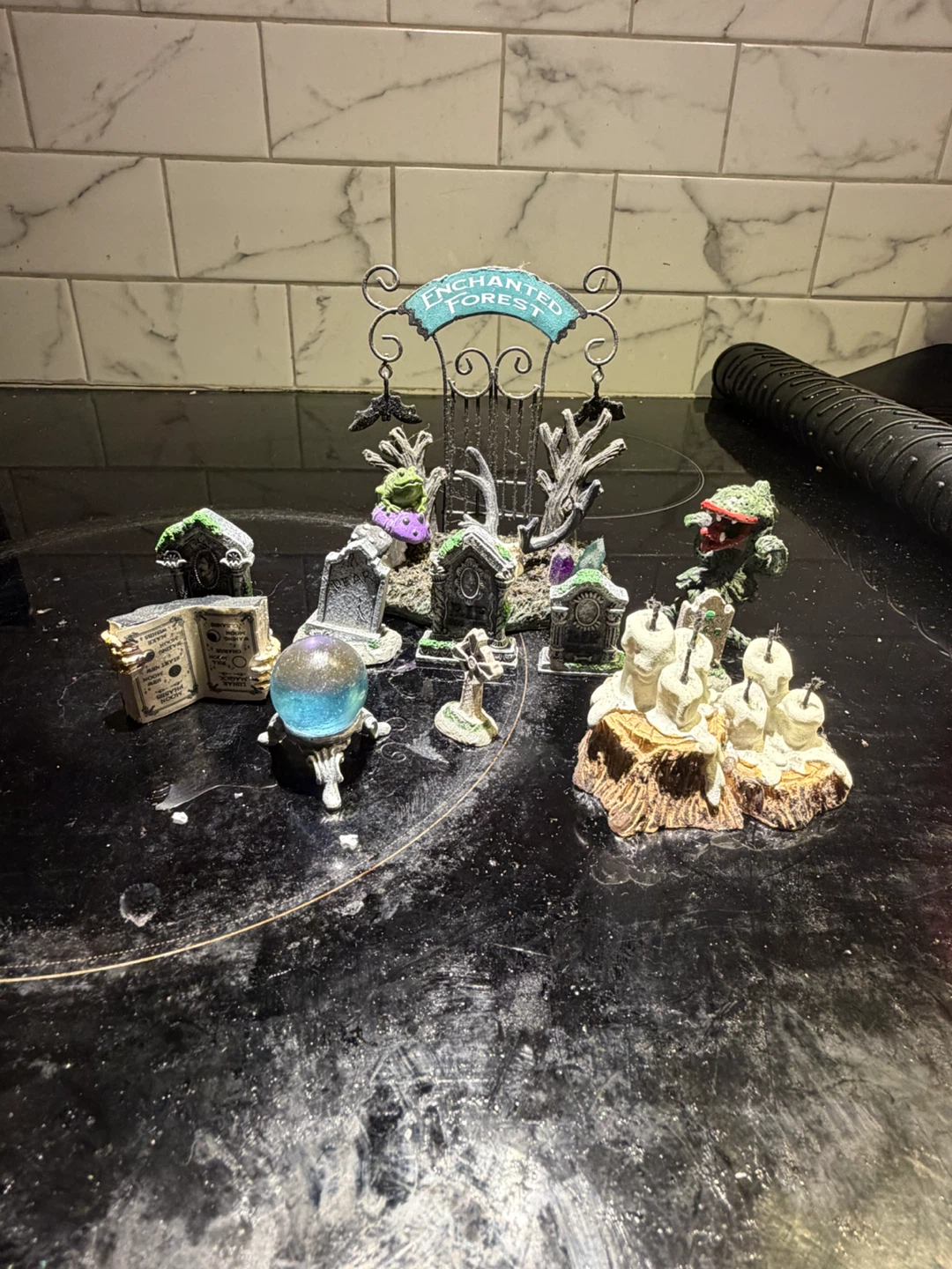 Miniature Halloween Set