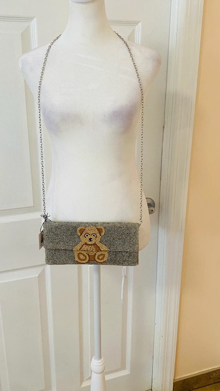 Rachel Toy beaded clutch 10x5.5 - photo 2
