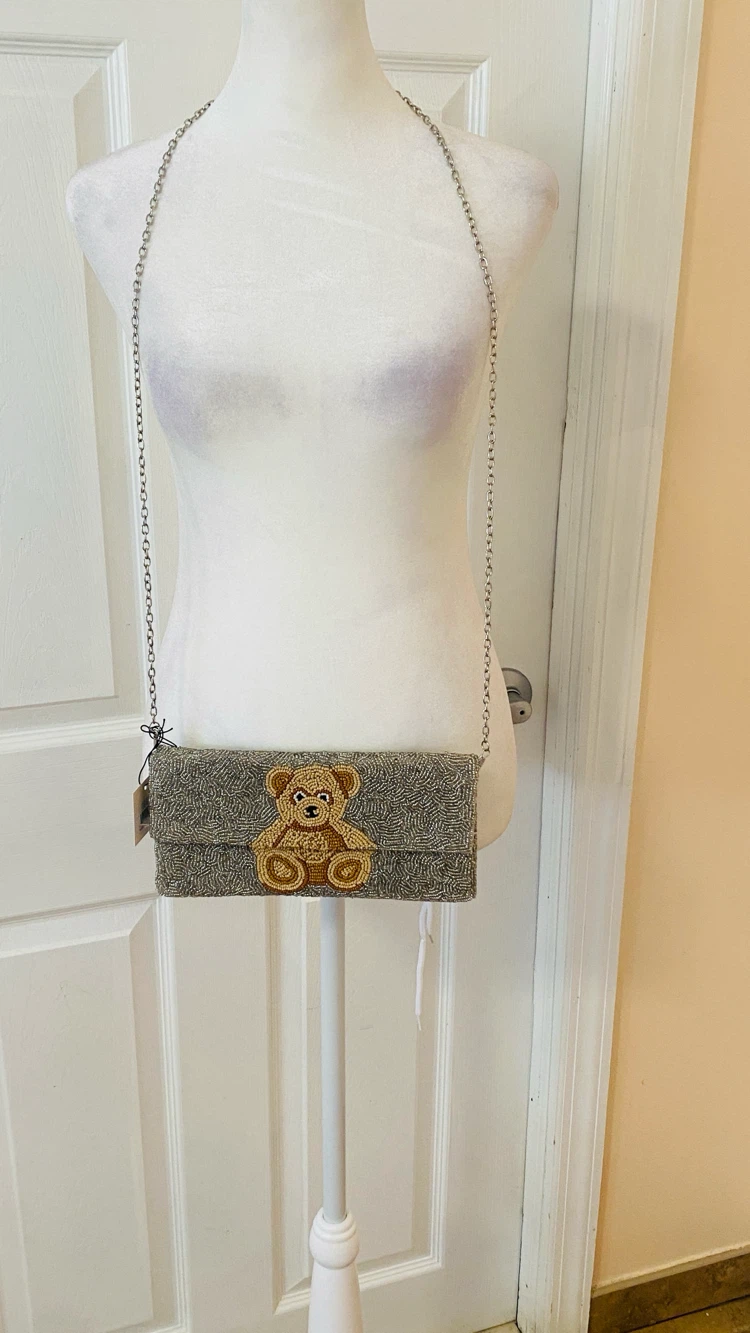 Rachel Toy beaded clutch 10x5.5 - photo 3