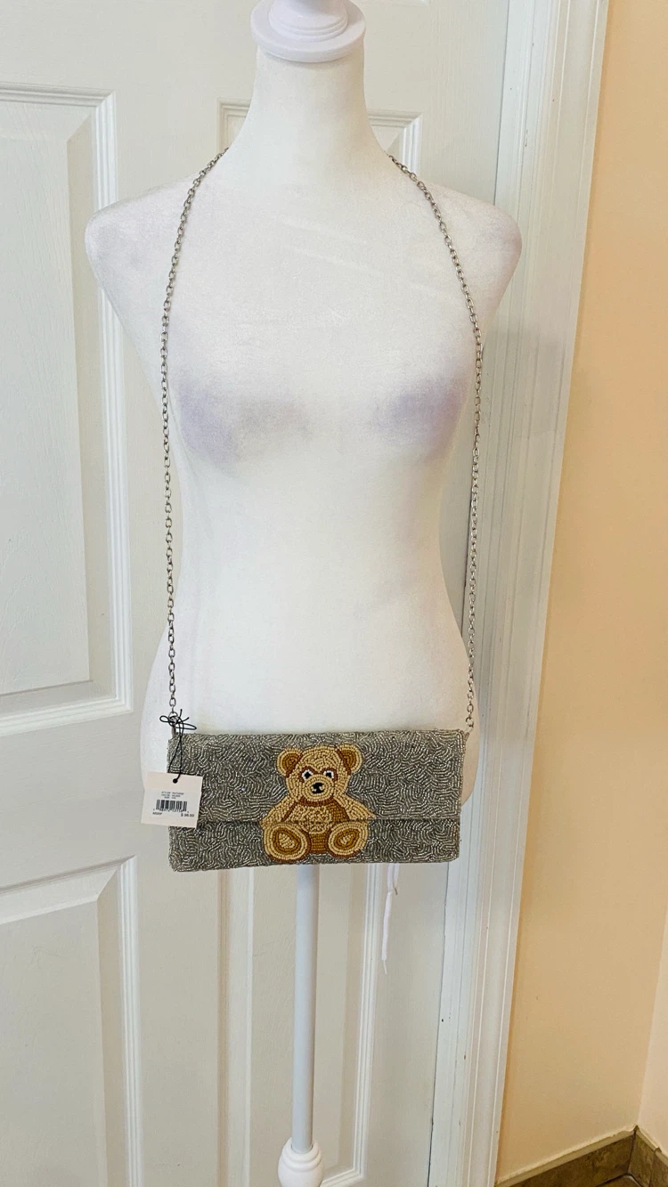 Rachel Toy beaded clutch 10x5.5 - photo 4