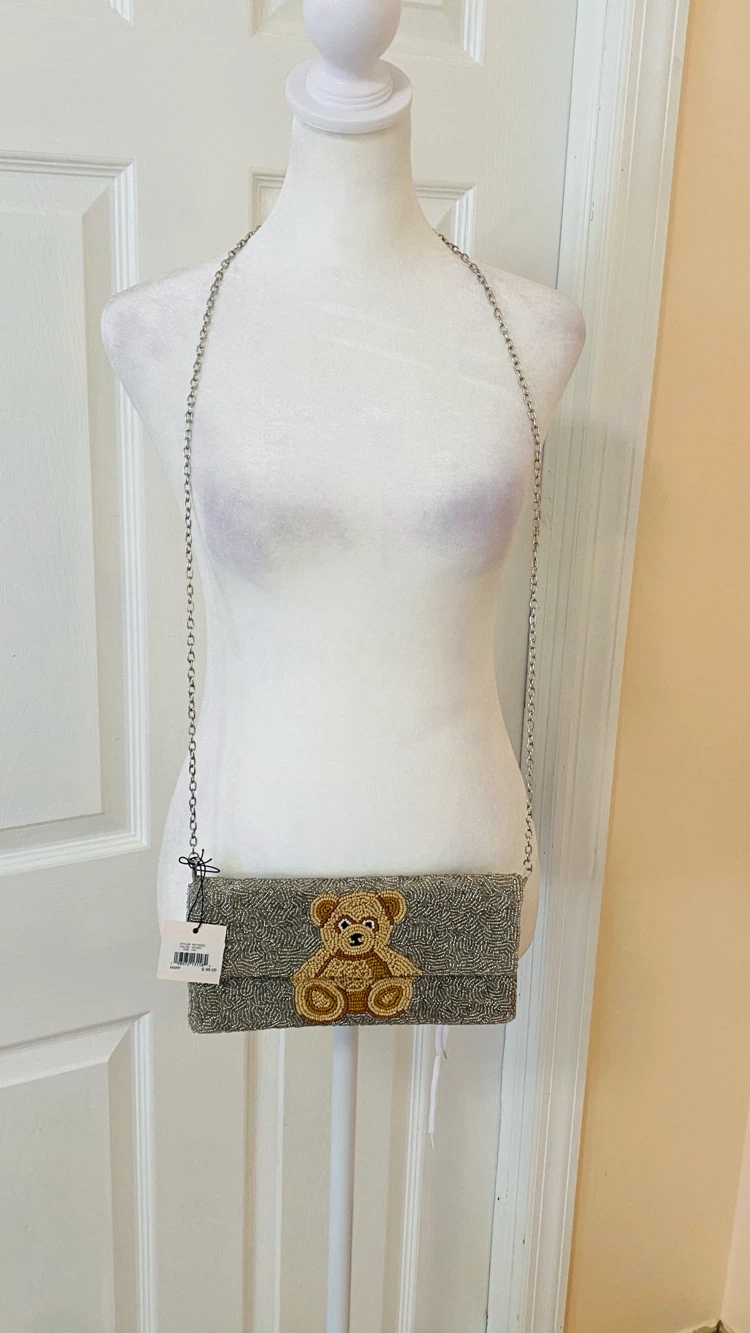 Rachel Toy beaded clutch 10x5.5 - photo 5