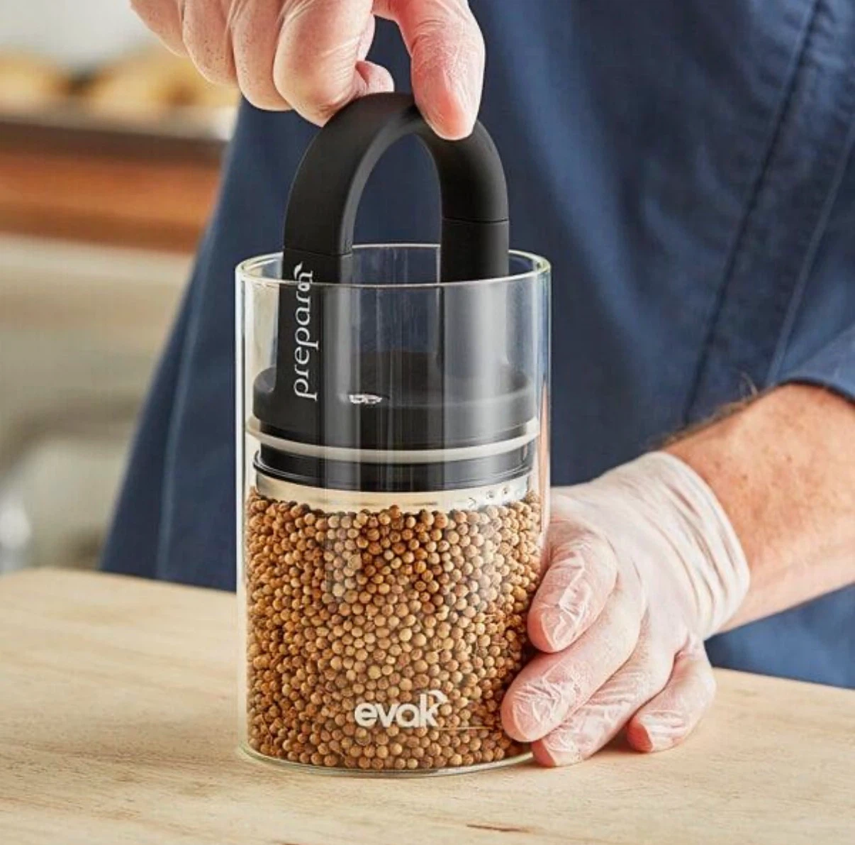 Williams Sonoma Glass Canister with Lid - photo 5