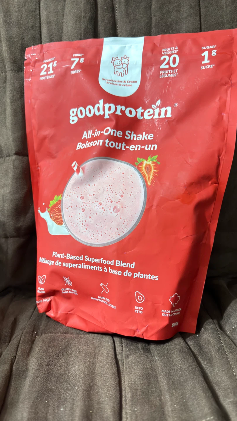Good Protein All-in-One Shake - Strawberries & Cream 880g