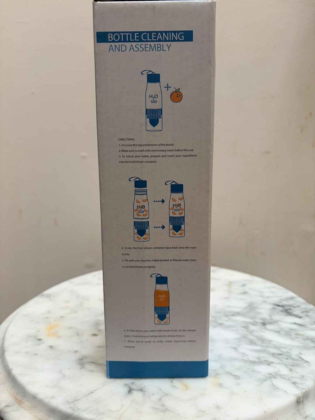 H2O Fruit Infused Water Bottle with Built-in Juicer - photo 5