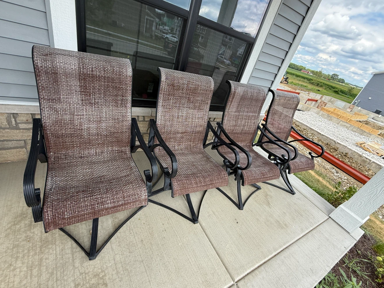 Patio Chairs Set of 4