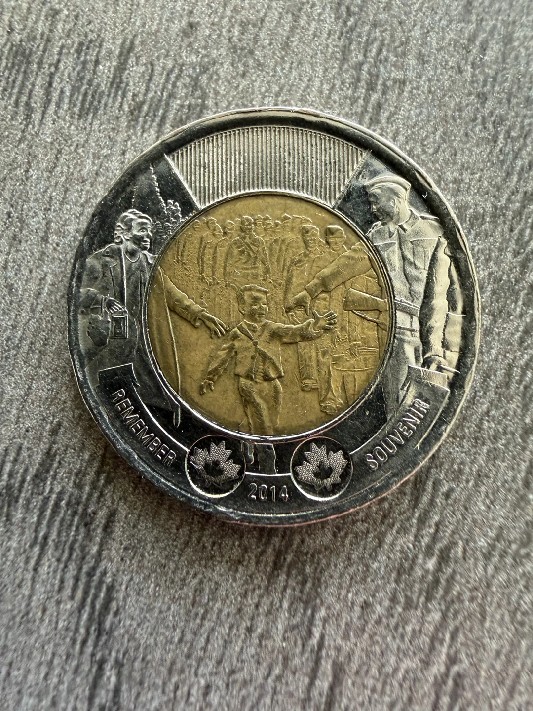 2014 Canada $2 "Remember