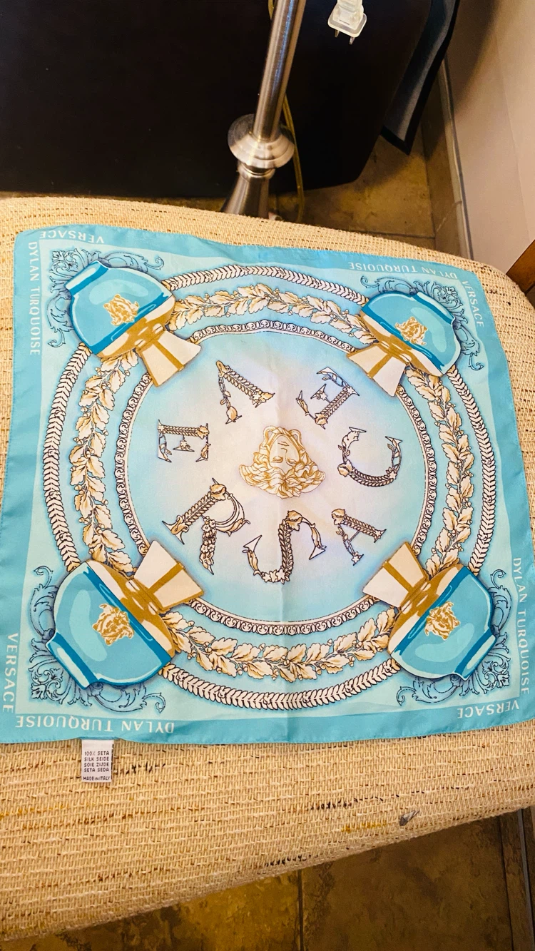 Versace scarf 13x13