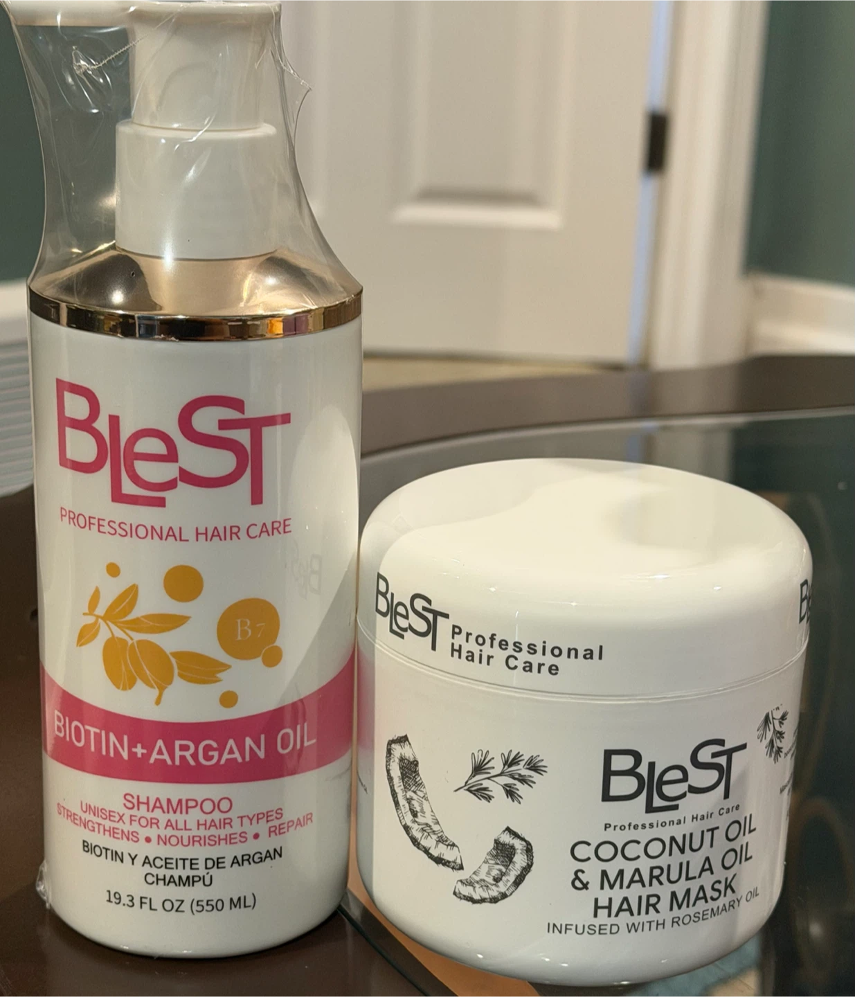 BLeST Professional Hair Care Shampoo and Hair Mask Set