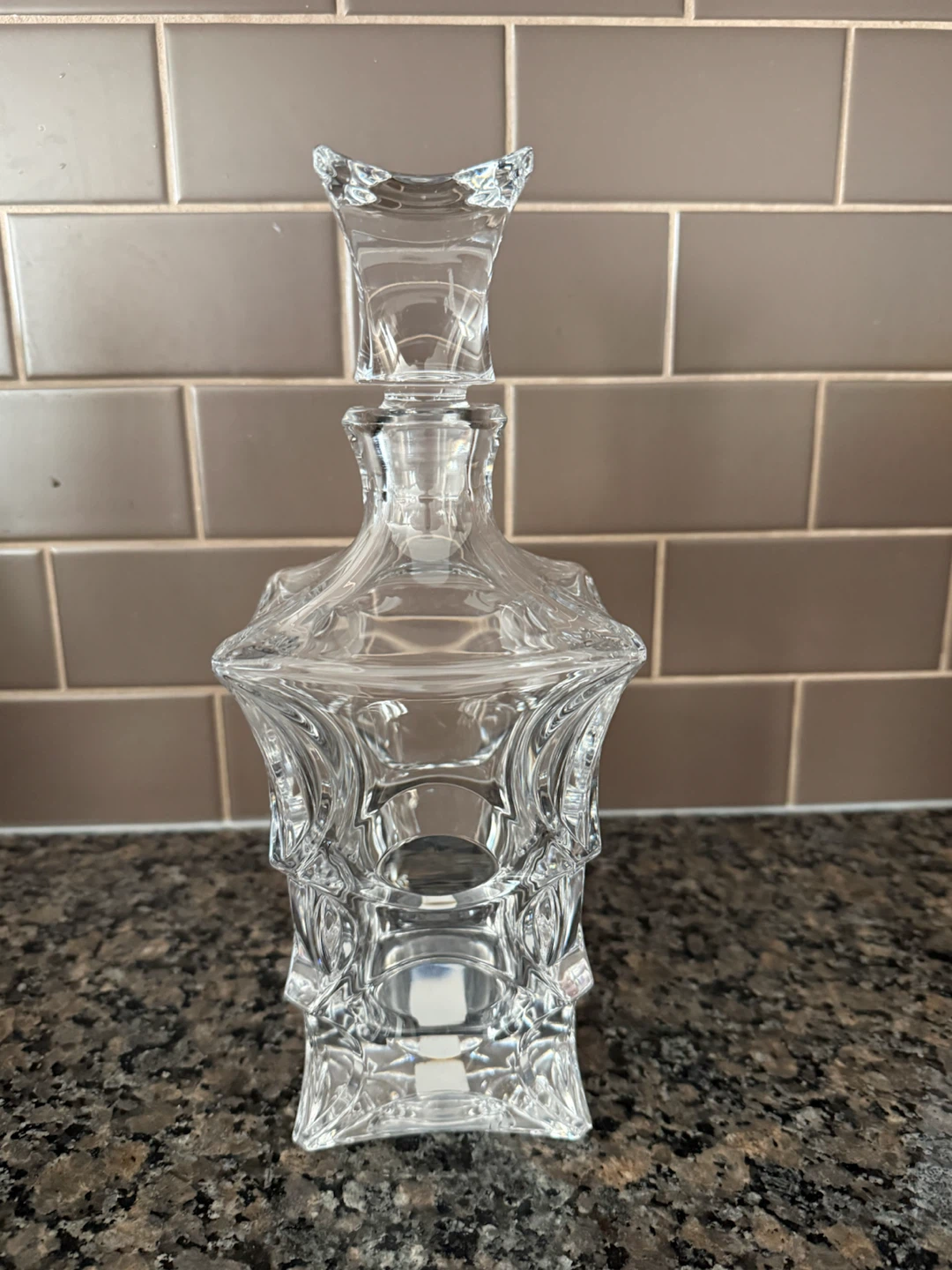 Set of 3 Crystal Decanters - photo 3