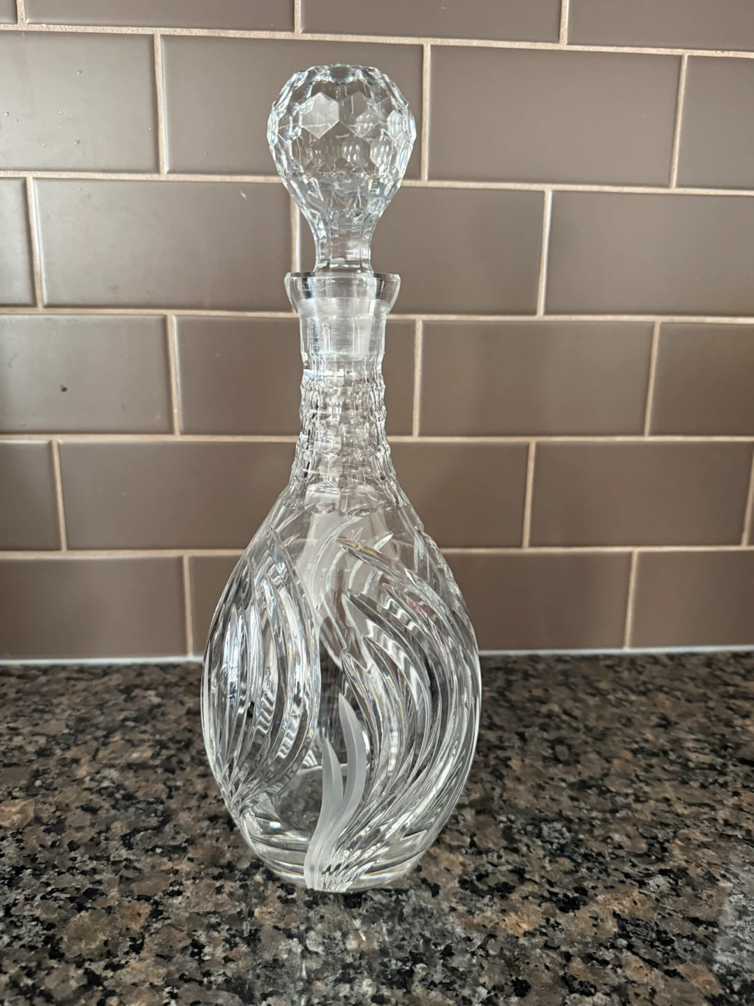 Set of 3 Crystal Decanters - photo 4