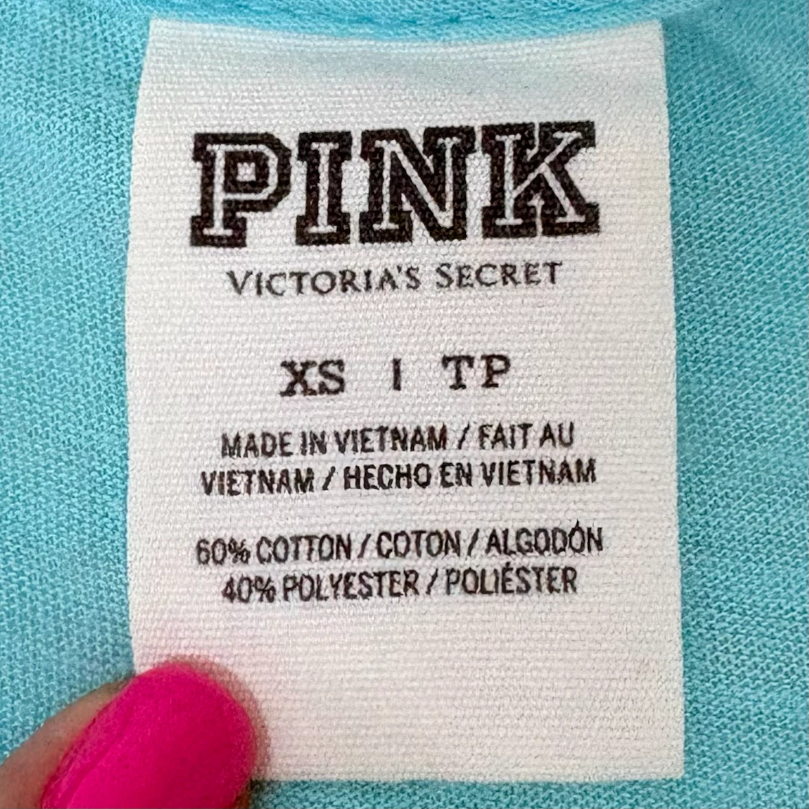 Victoria's Secret PINK Sequin Colorblock Racerback Tank Top XS - photo 4