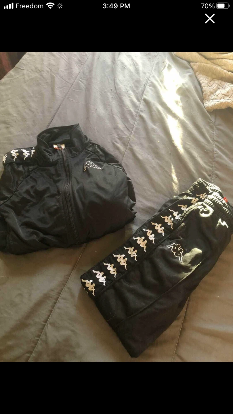 Kappa Tracksuit Jacket and Pants Set Size Small (8-10)