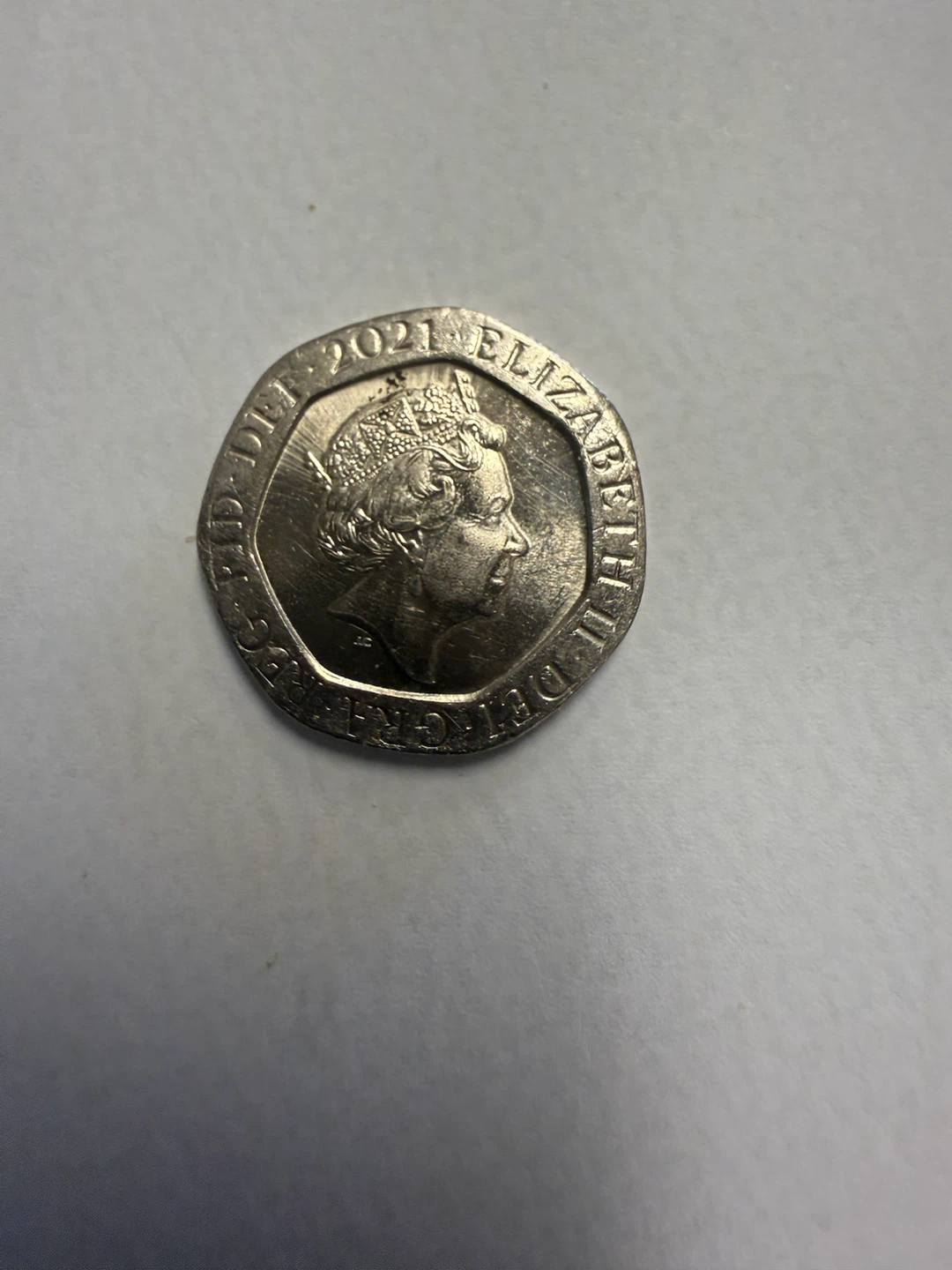 2021 UK 20 Pence Coin - photo 2