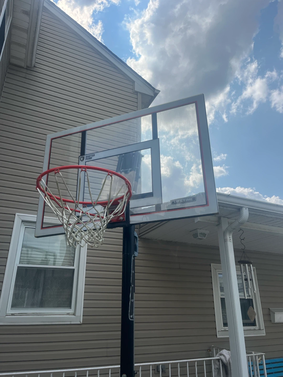 Adjustable Basketball hoop