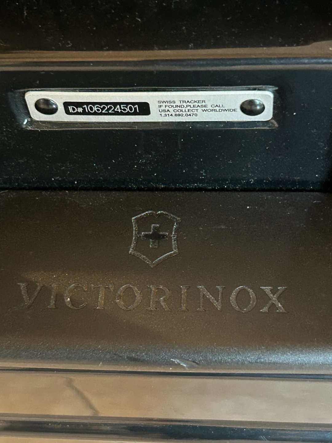 Victorinox Black Hardside Carry-On Luggage - photo 3