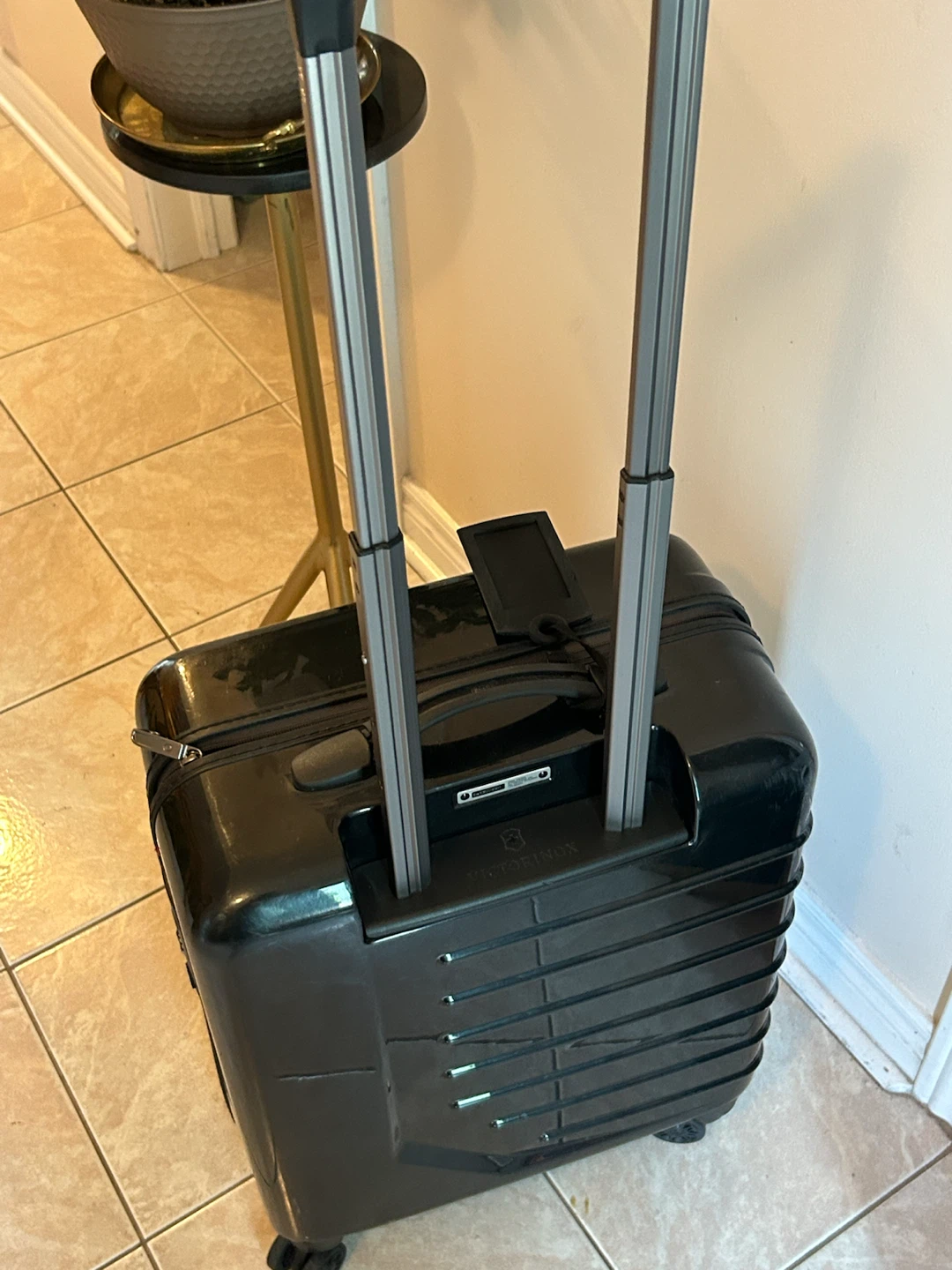 Victorinox Black Hardside Carry-On Luggage - photo 4