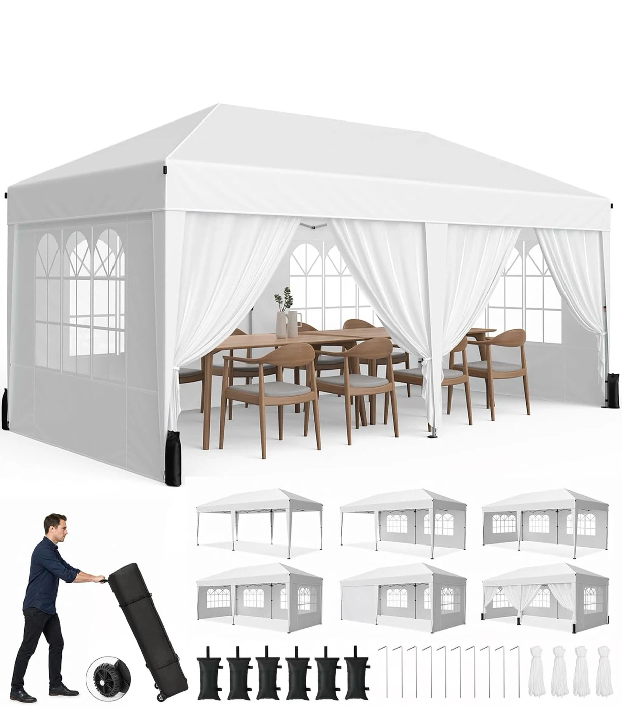 White Canopy Tent