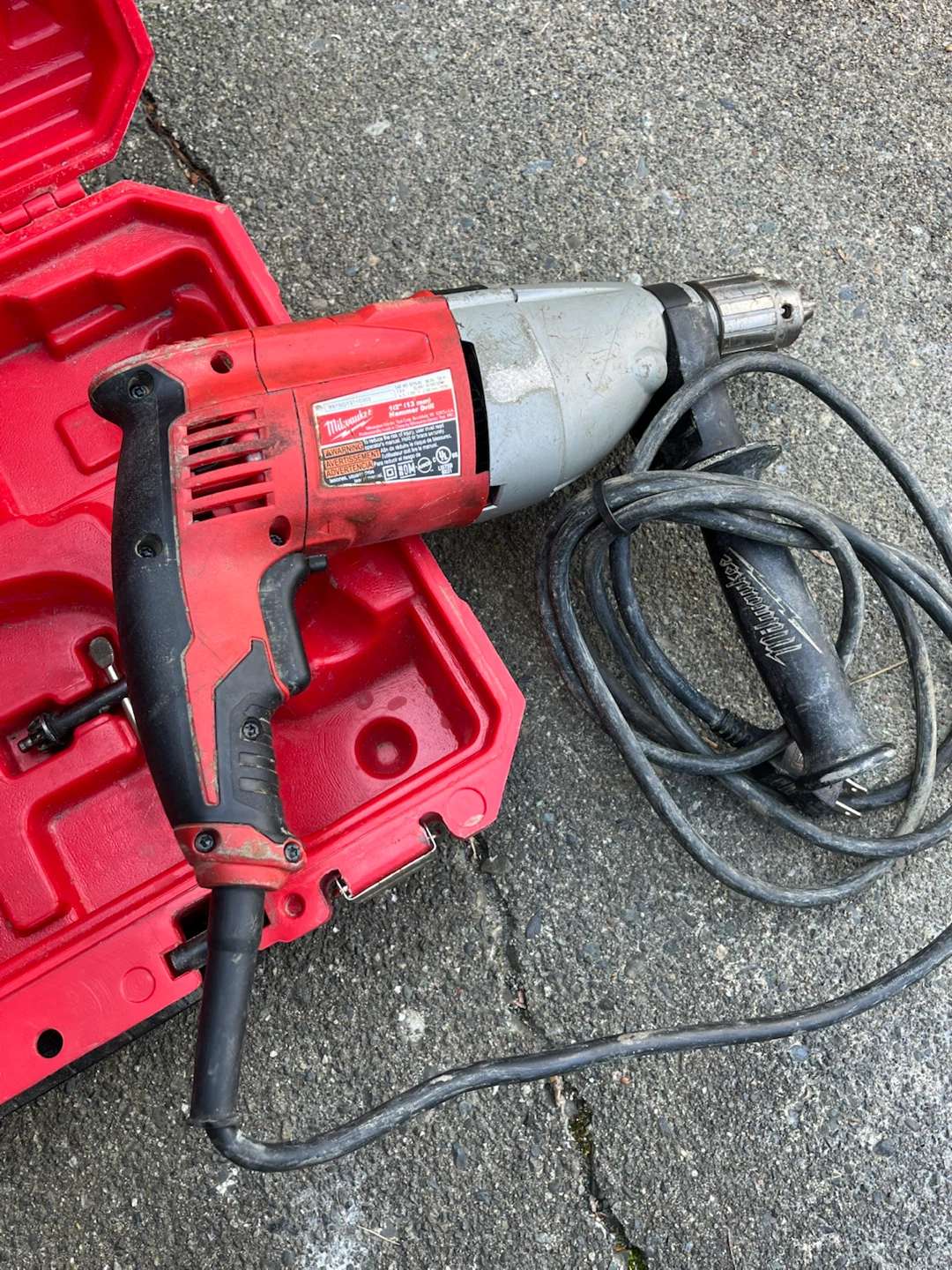 Milwaukee 1/2" Hammer Drill with Case - photo 5