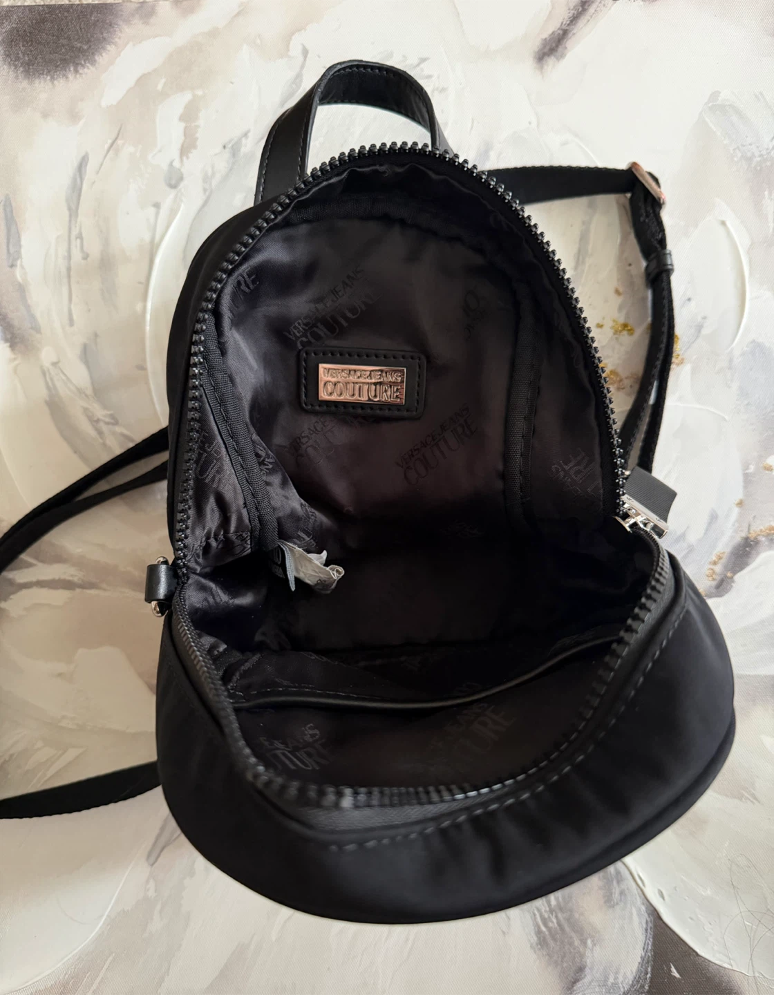 Versace Jeans Couture Black Nylon Backpack - photo 3