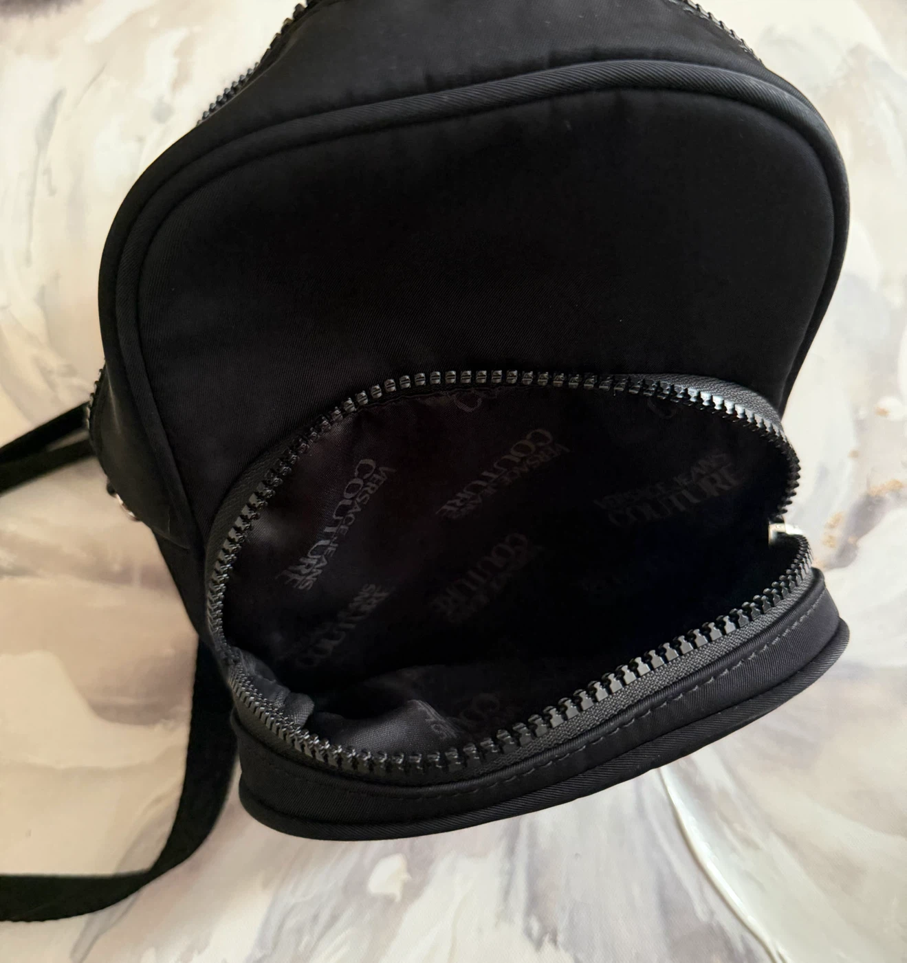 Versace Jeans Couture Black Nylon Backpack - photo 4
