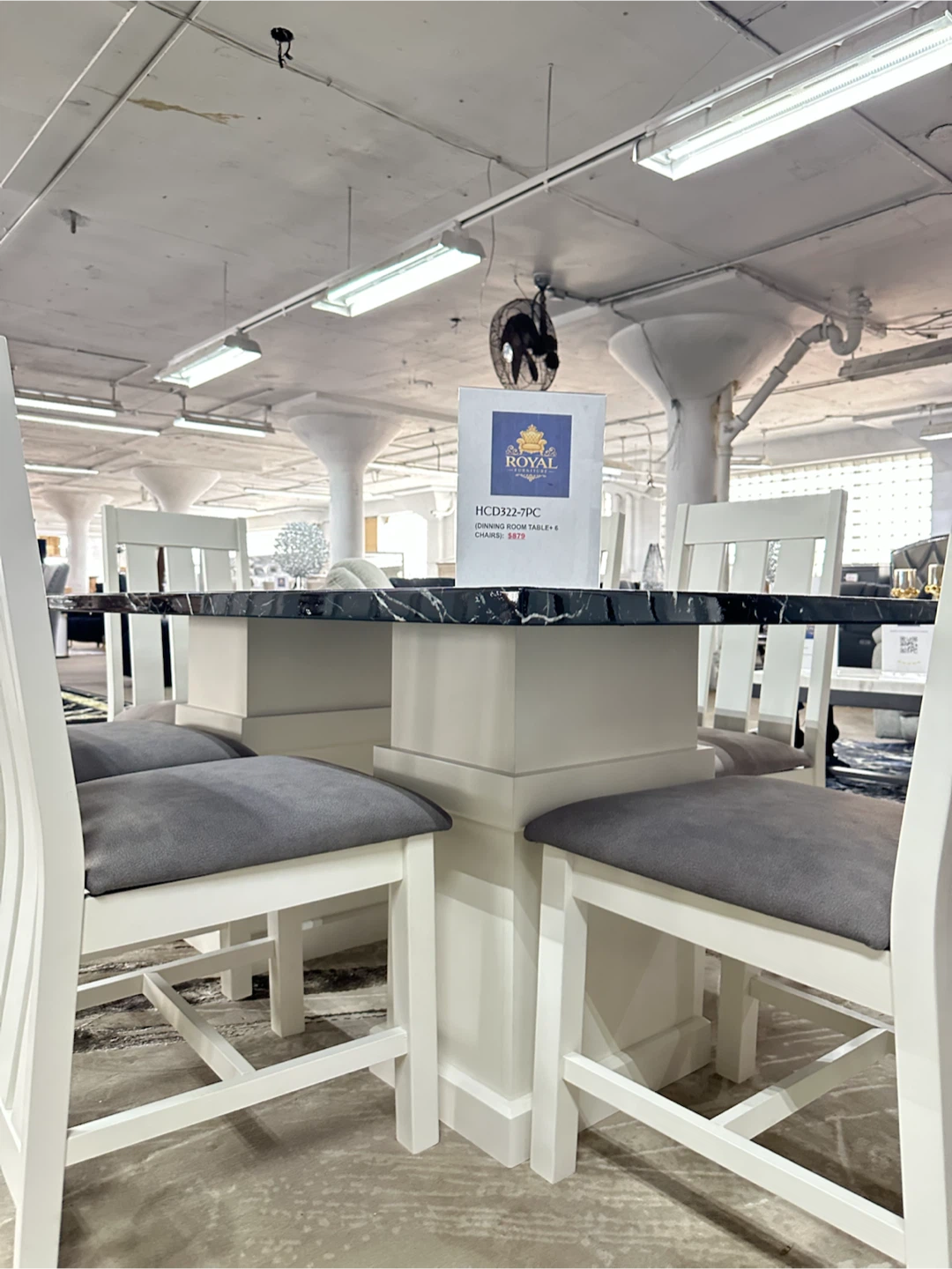 Dining table & 6 chairs - photo 2