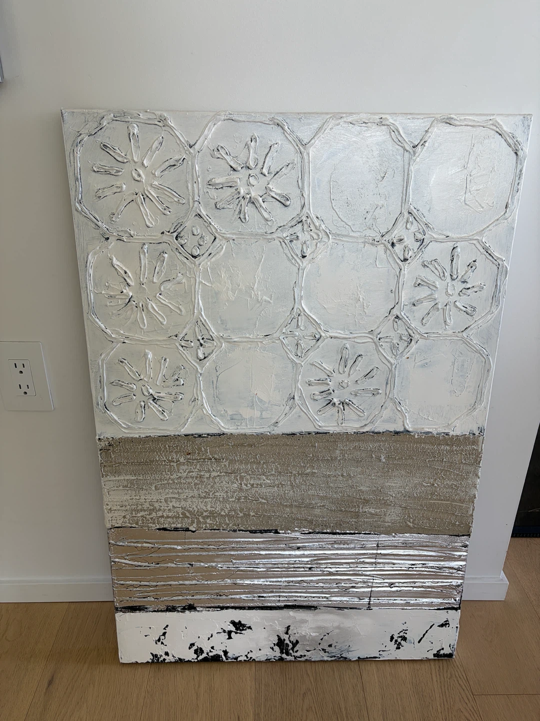 White and neutral painting