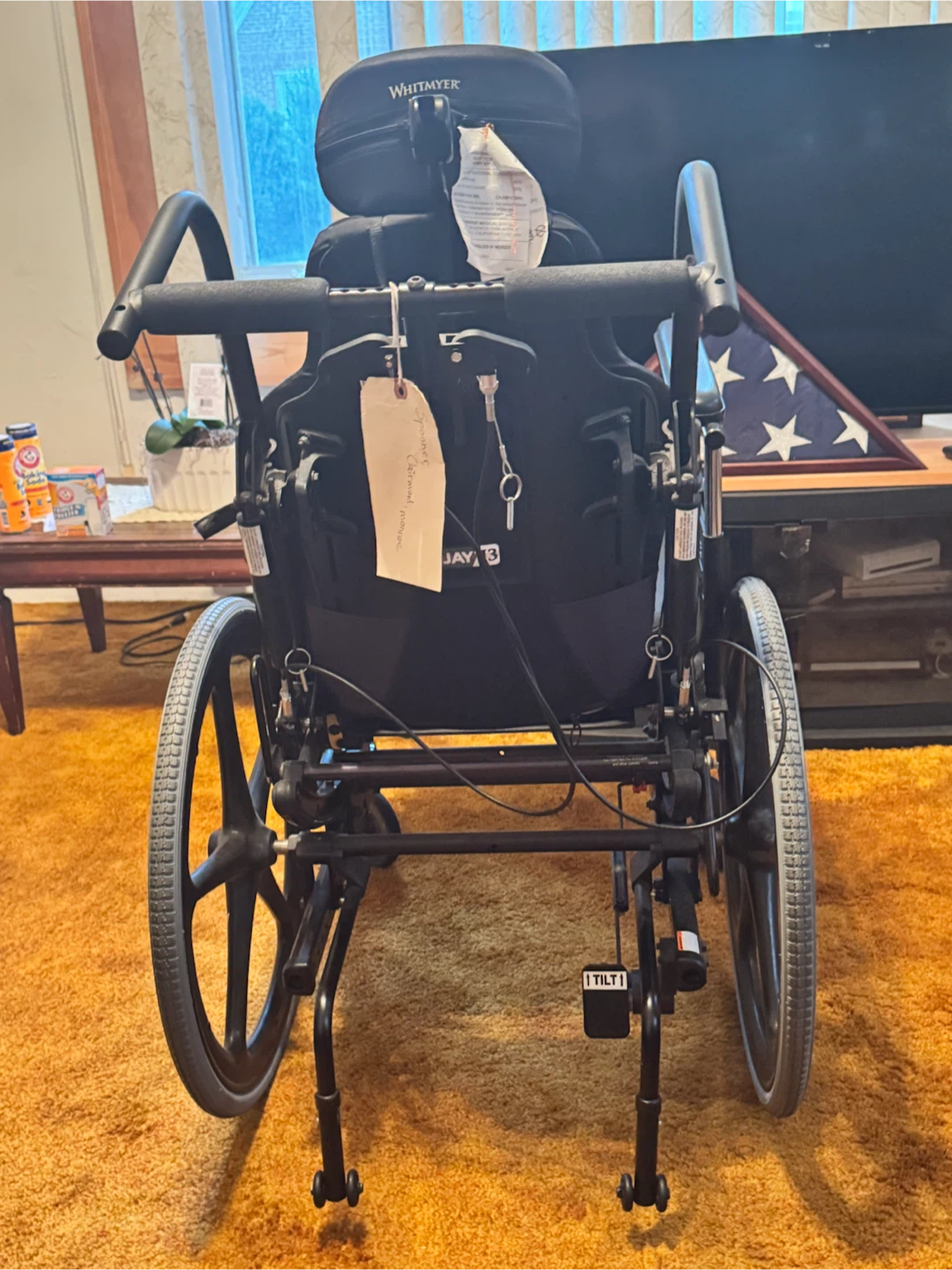 Quickie Jay Power Wheelchair with Whitmyer Headrest - photo 4