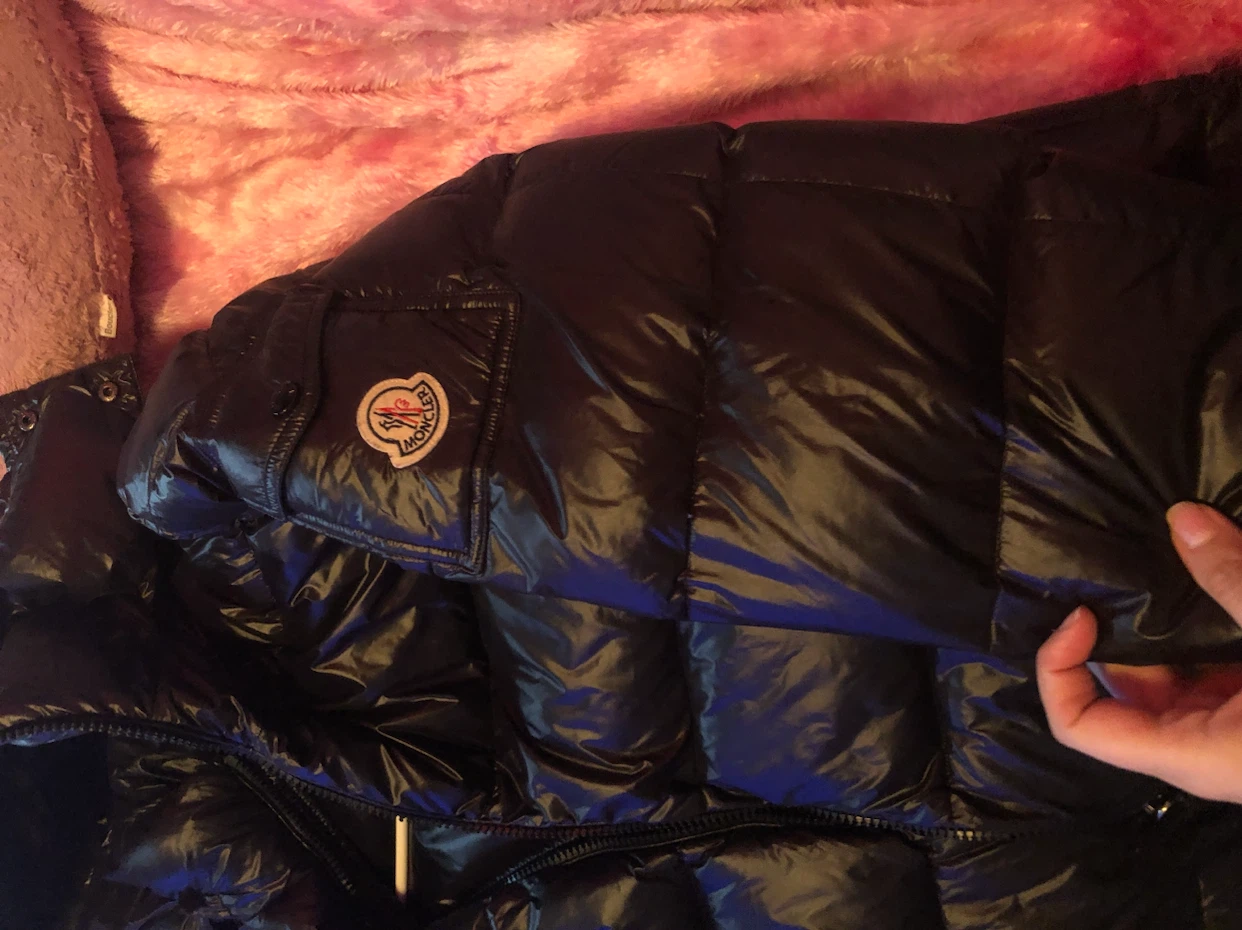 Moncler Maya Black Puffer Jacket (size 7 fits XL) - photo 2