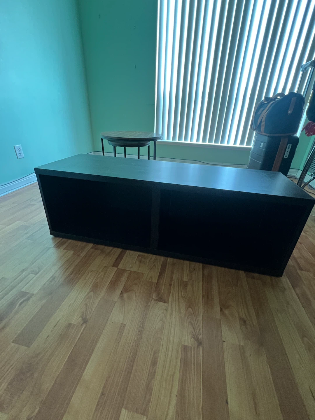 Black Media Console / Storage Unit