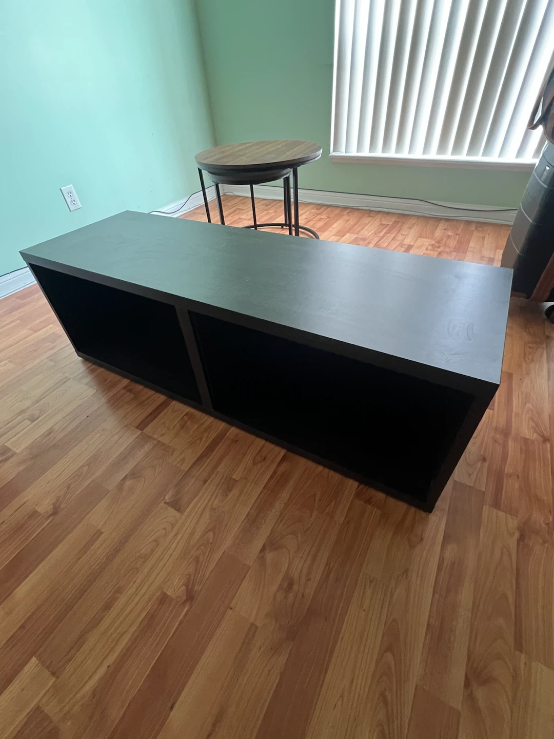 Black Media Console / Storage Unit - photo 2
