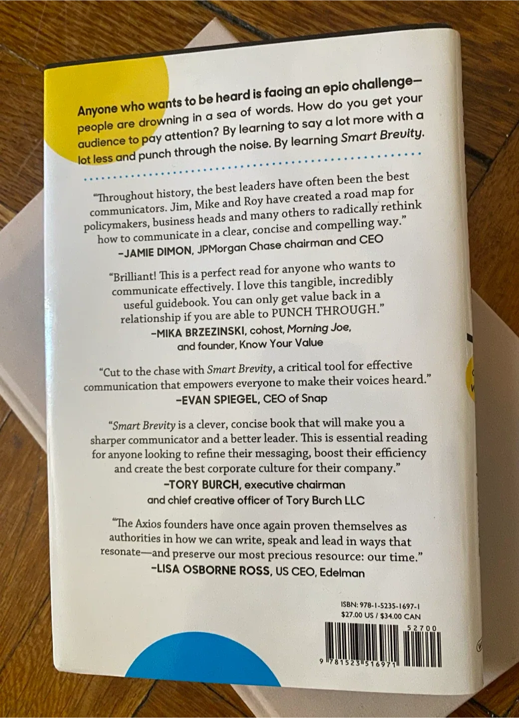 Smart Brevity: The Power of Saying More With Less Book - photo 2
