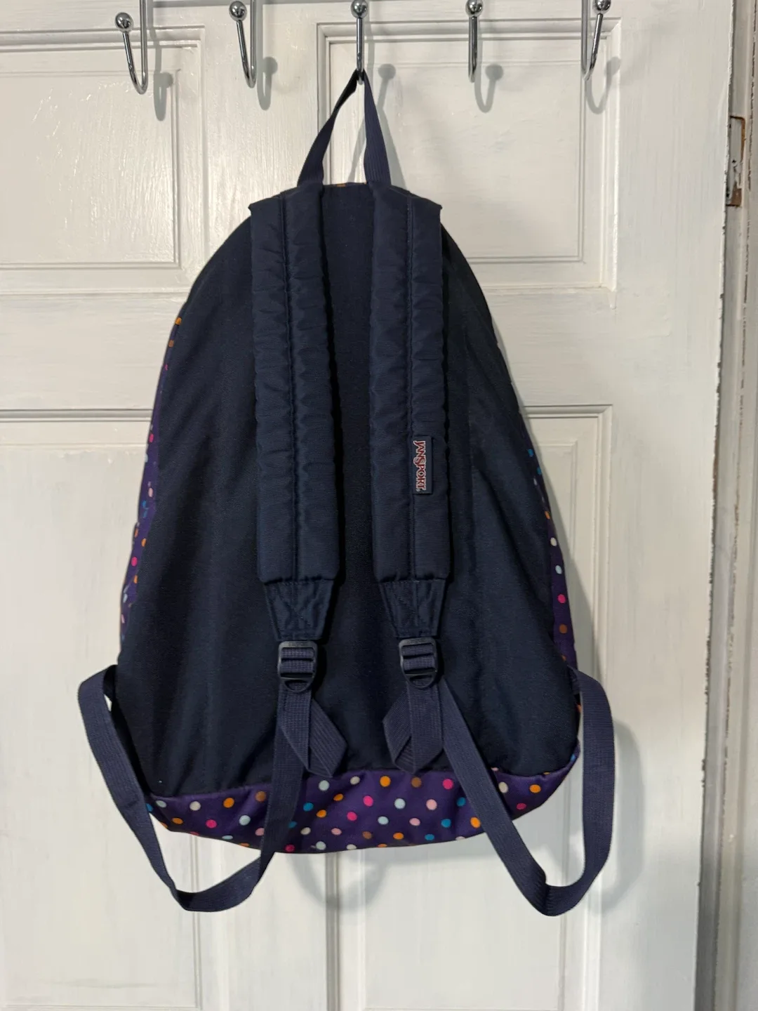 Jansport Backpack - Purple Polka Dot - photo 2