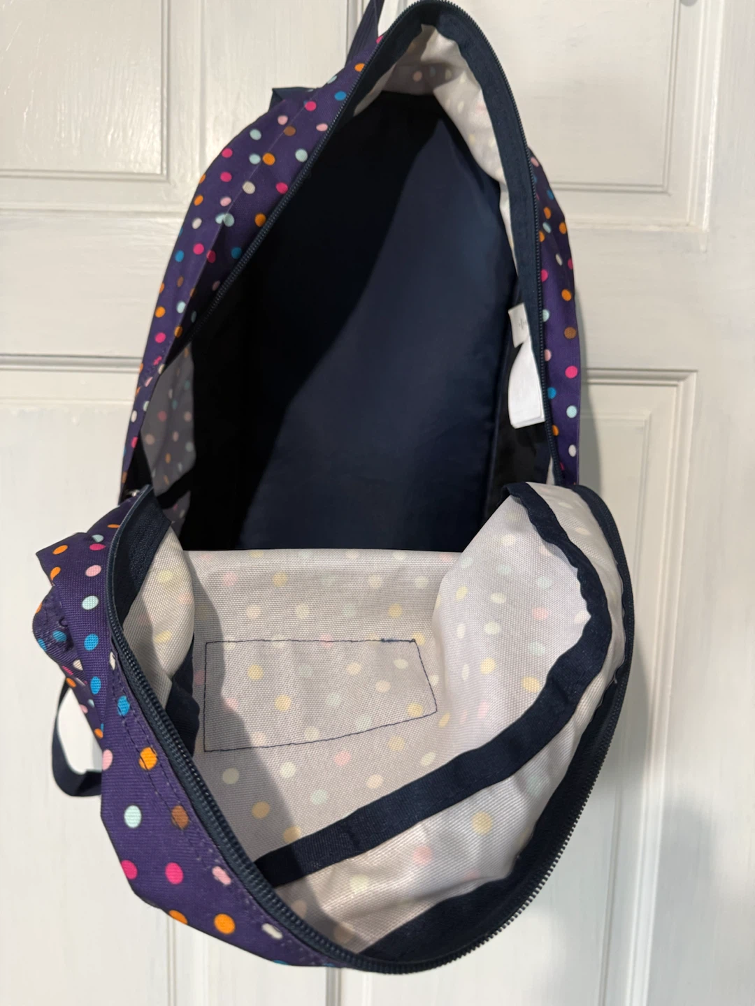 Jansport Backpack - Purple Polka Dot - photo 3