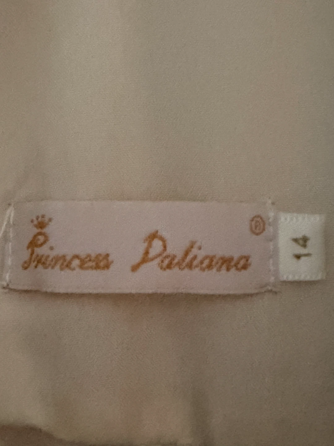 Princess Communion / Flower Girl Dress Size 14 - photo 2