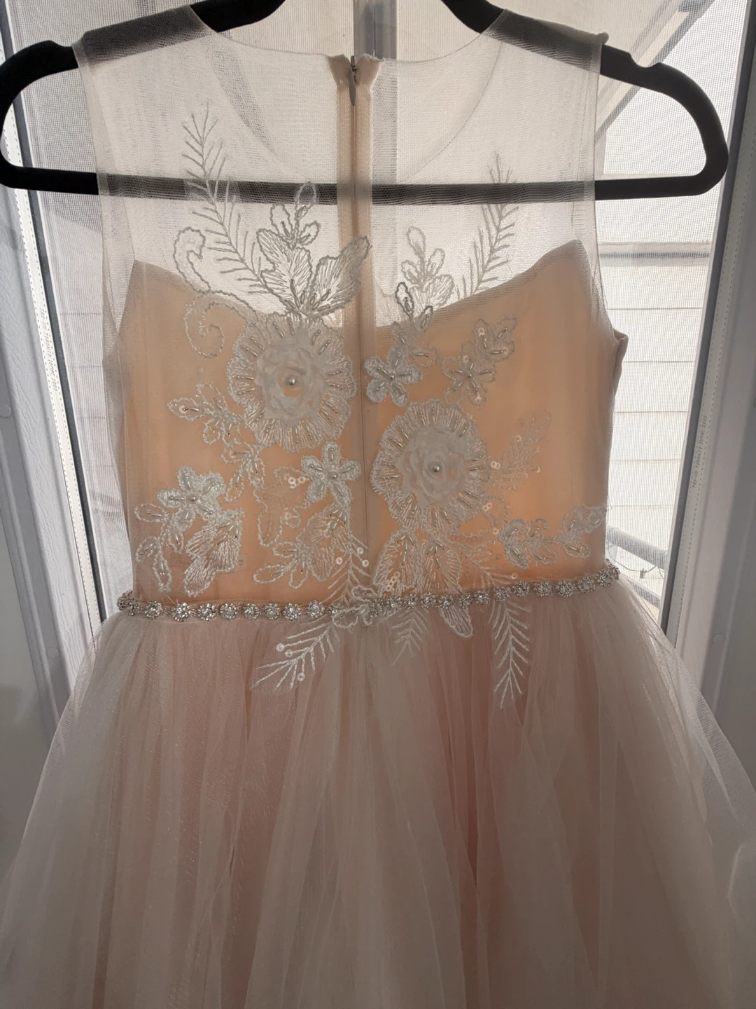 Princess Communion / Flower Girl Dress Size 14 - photo 4