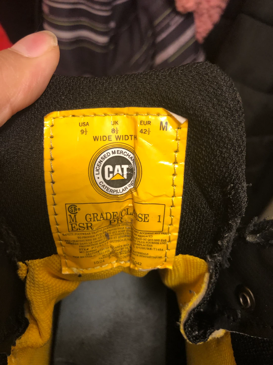 CAT Men's Steel Toes (Size 9.5) - photo 3
