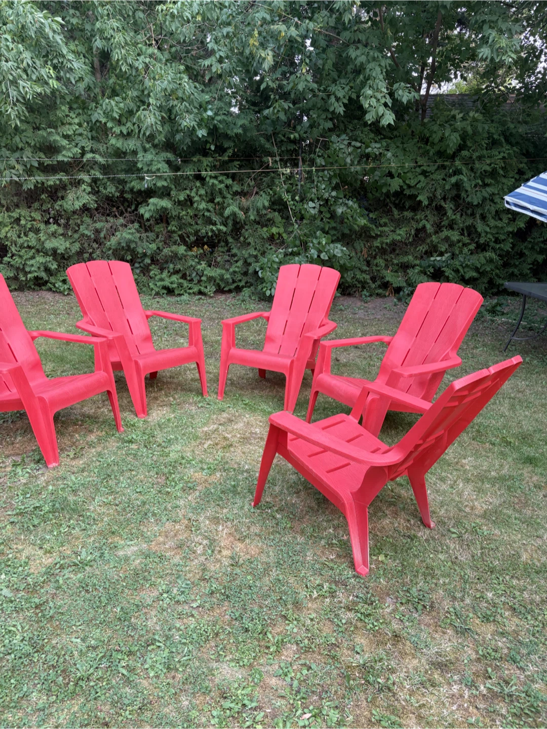 Red Adirondack Chairs - photo 3