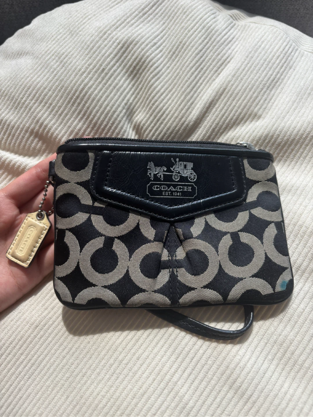 Vintage Coach Wristlet Pouch - photo 2