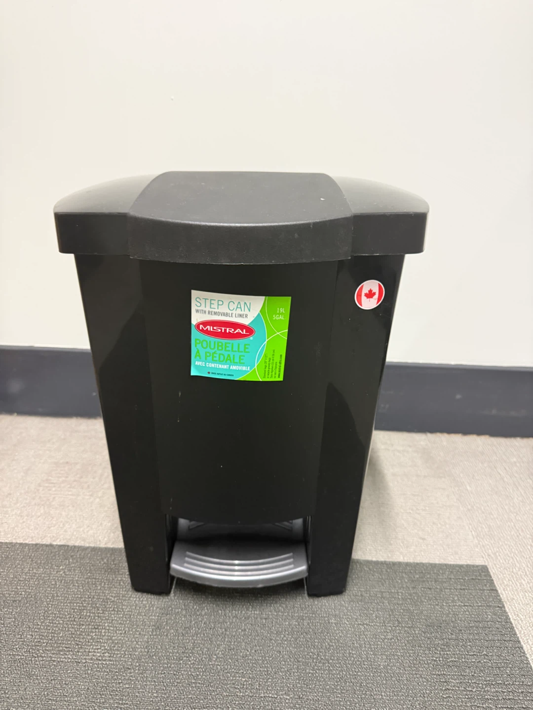 Mistral Step Can Waste Bin with Removable Liner