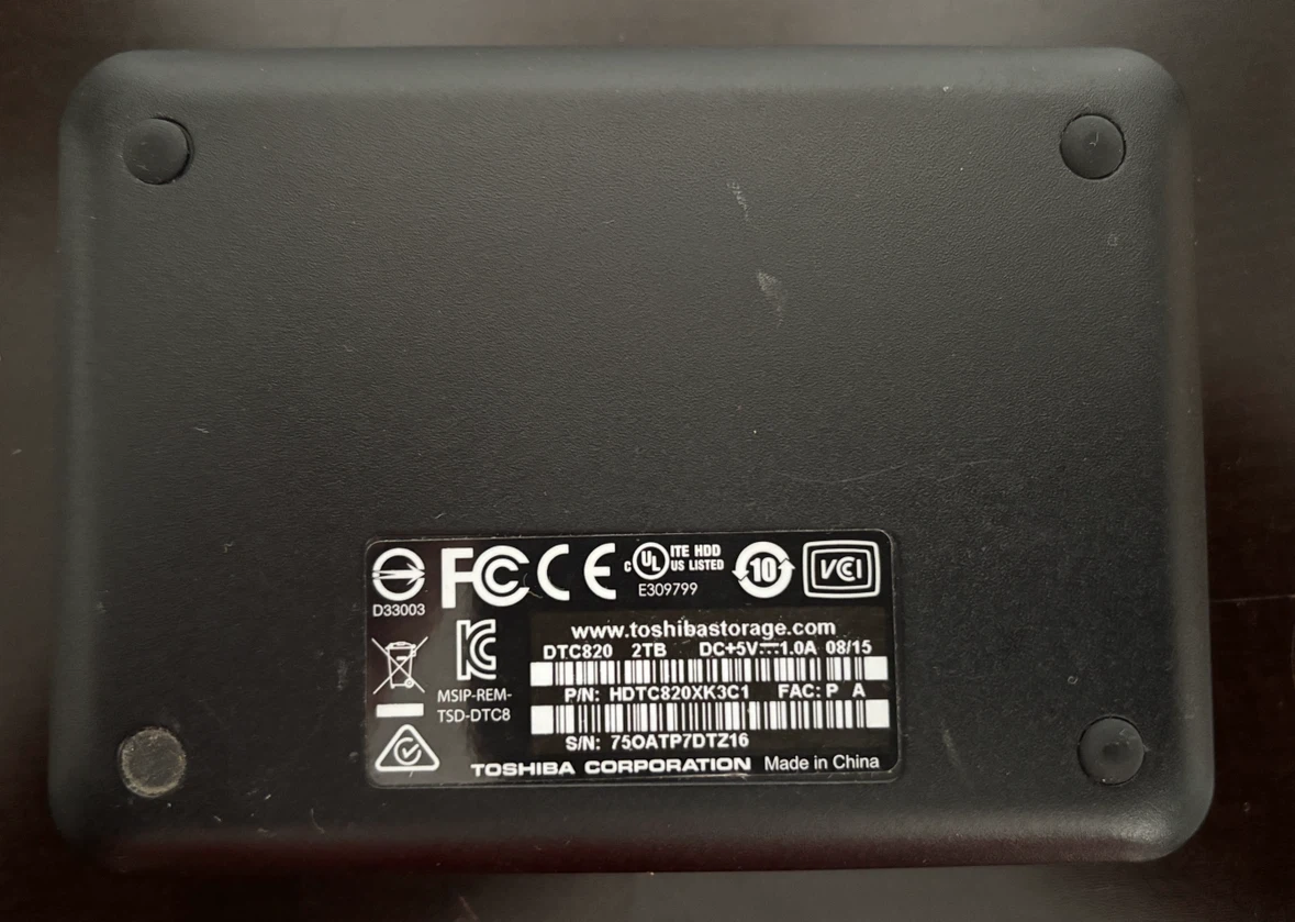 Toshiba Portable External Hard Drive 2TB - photo 4