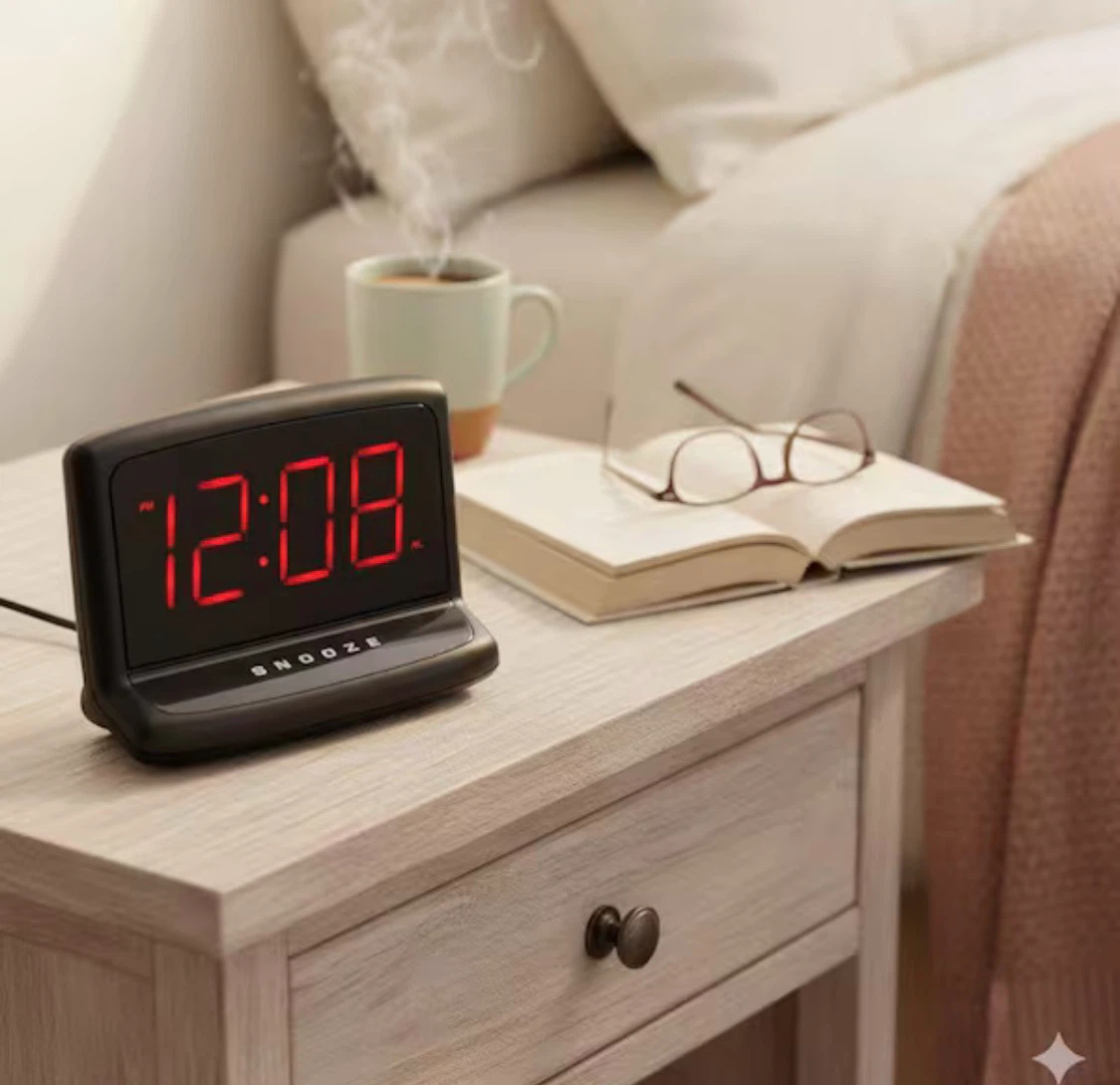 Westclox Digital Alarm Clock with Snooze