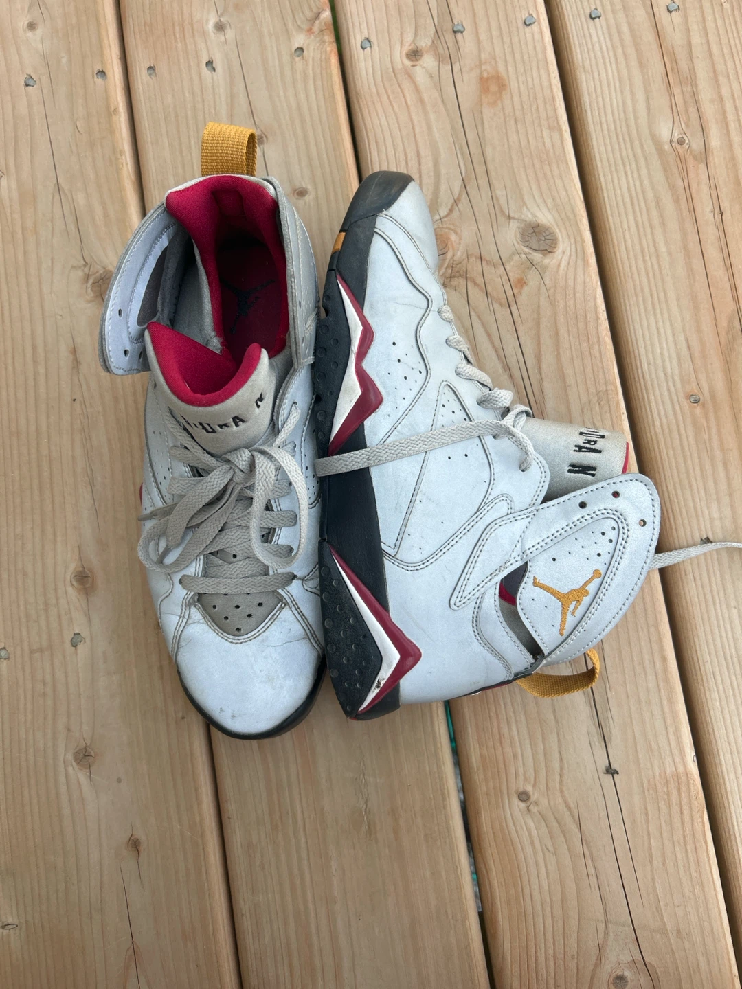 Air Jordan 7 Retro “Cardinal” 2019 – Size 9 US – Good Condition - photo 2