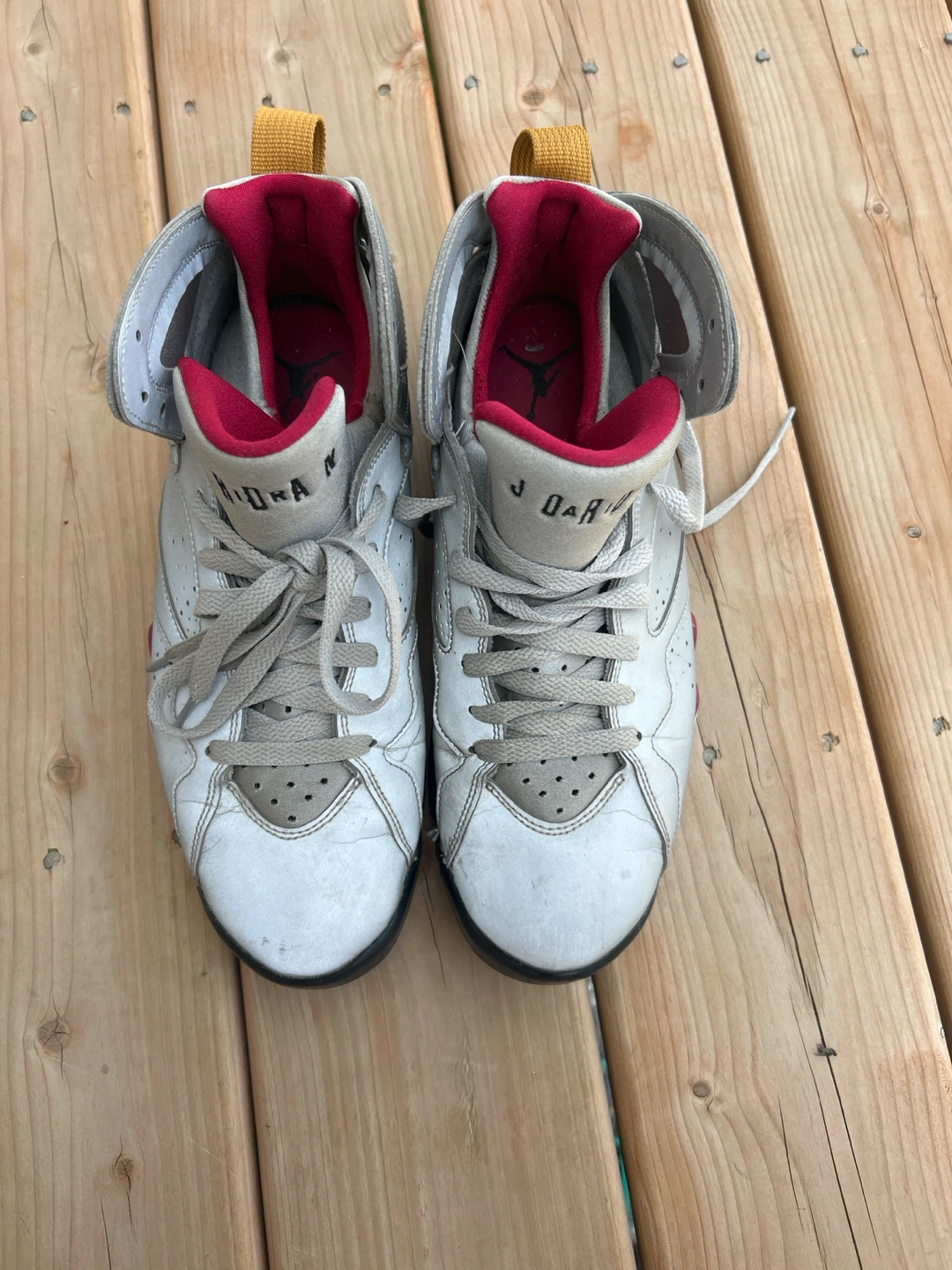 Air Jordan 7 Retro “Cardinal” 2019 – Size 9 US – Good Condition - photo 3
