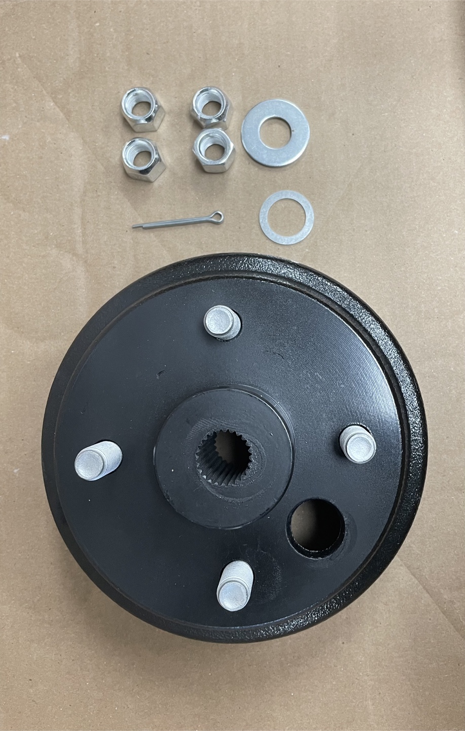 10L0L Golf Cart Brake Drum Hub Assembly for EZGO TXT PDS 1982-up - photo 4