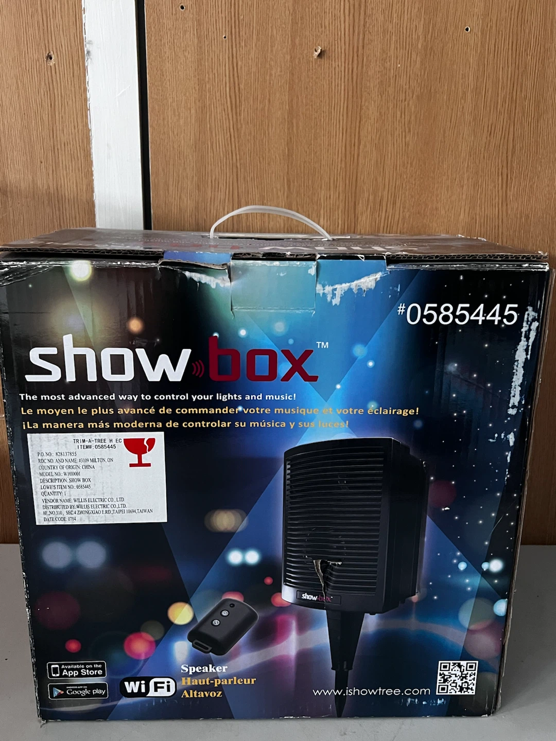 Showbox Light and Music Controller with Remote - photo 3